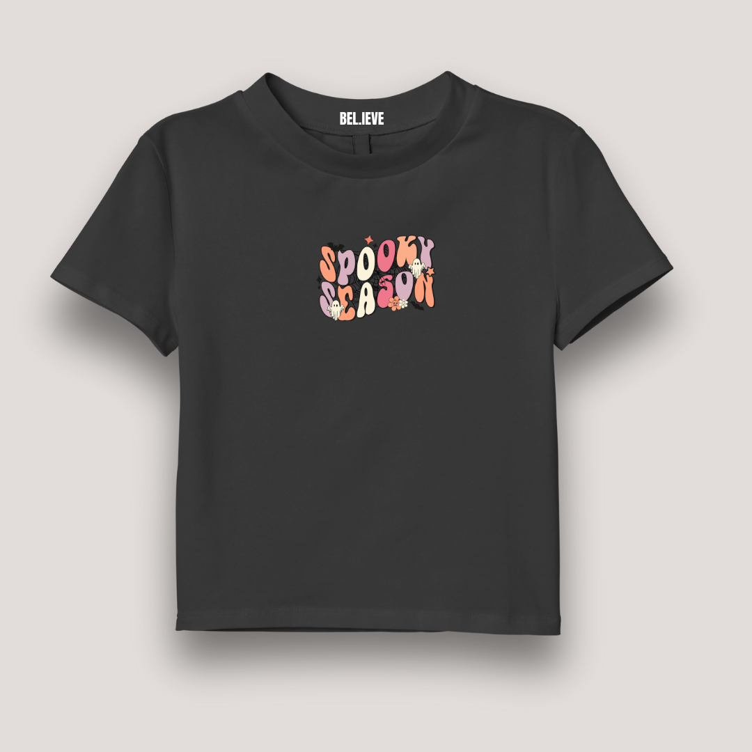 CROP SHIRT SPOOKY SEASON
