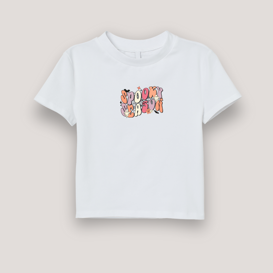 CROP SHIRT SPOOKY SEASON