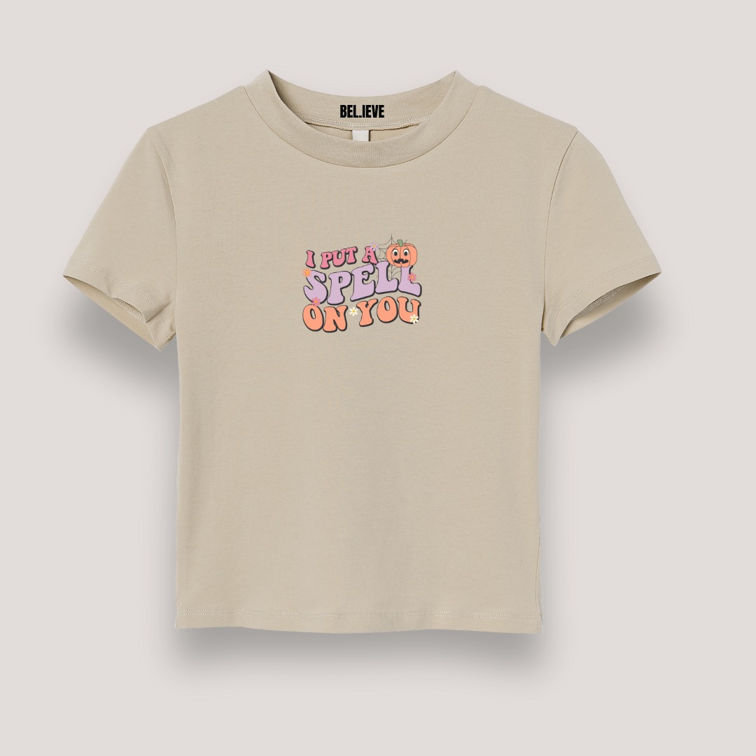 CROP SHIRT I PUT A SPELL ON YOU