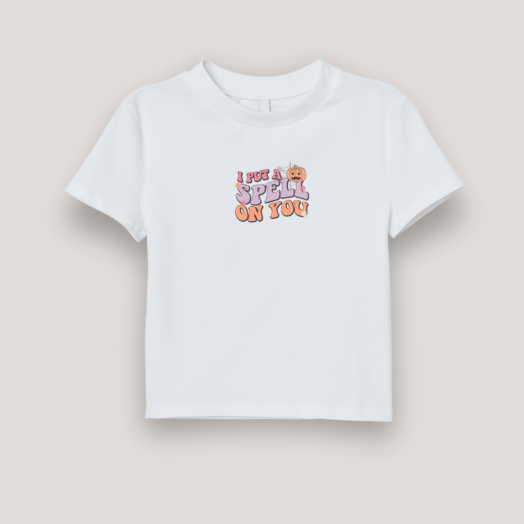 CROP SHIRT I PUT A SPELL ON YOU