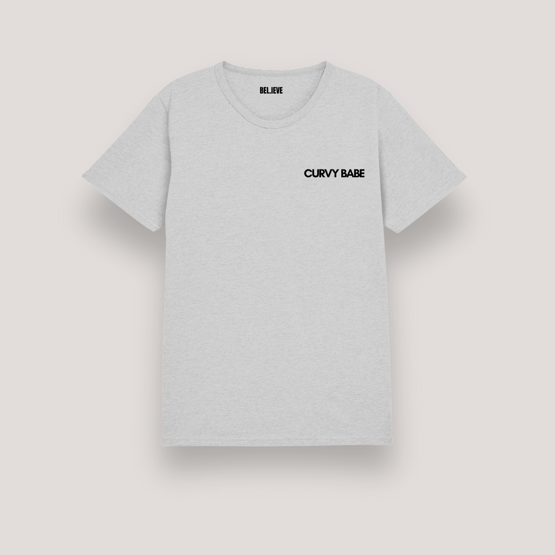UNISEX T SHIRT CURVY BABE