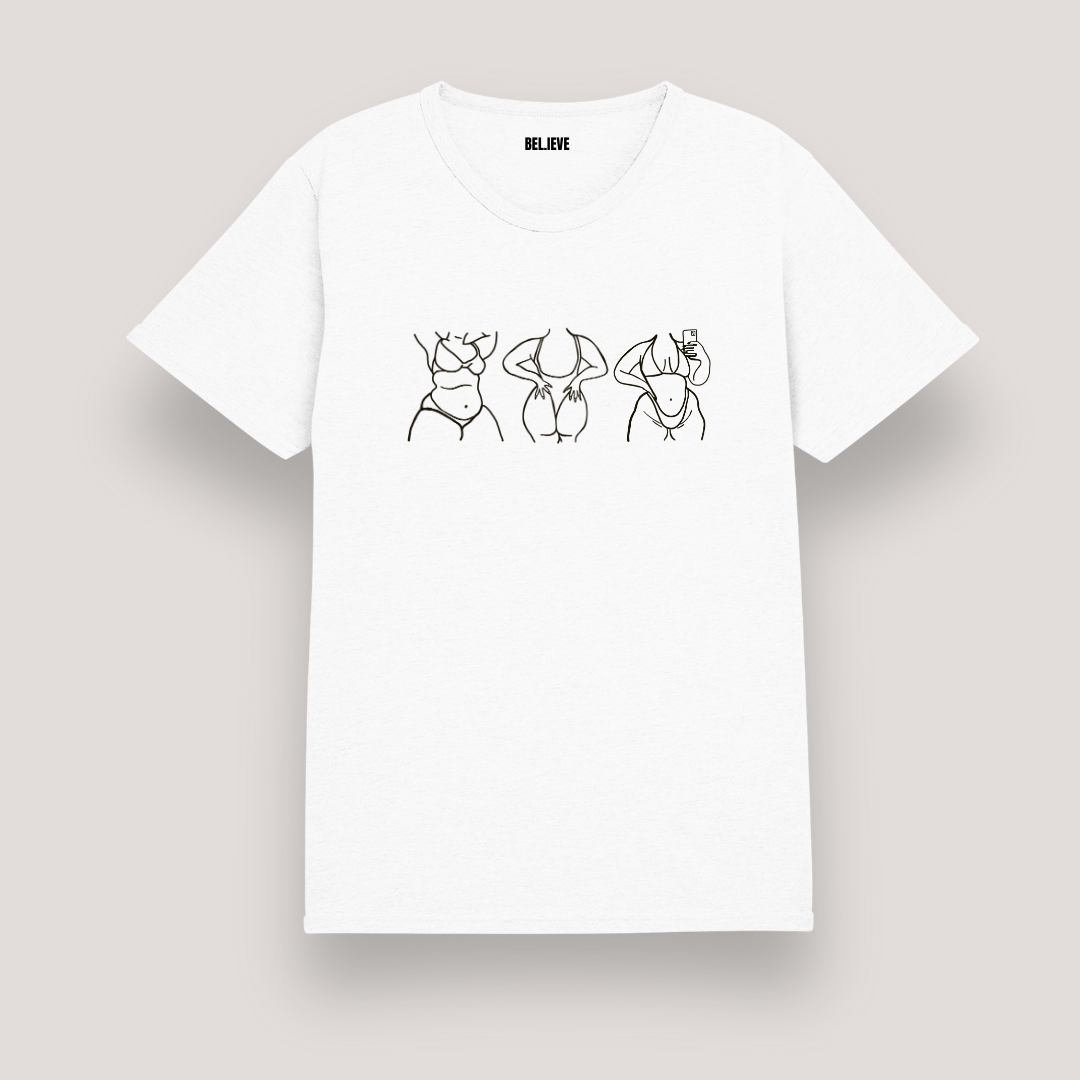 UNISEX T SHIRT CURVY BABES