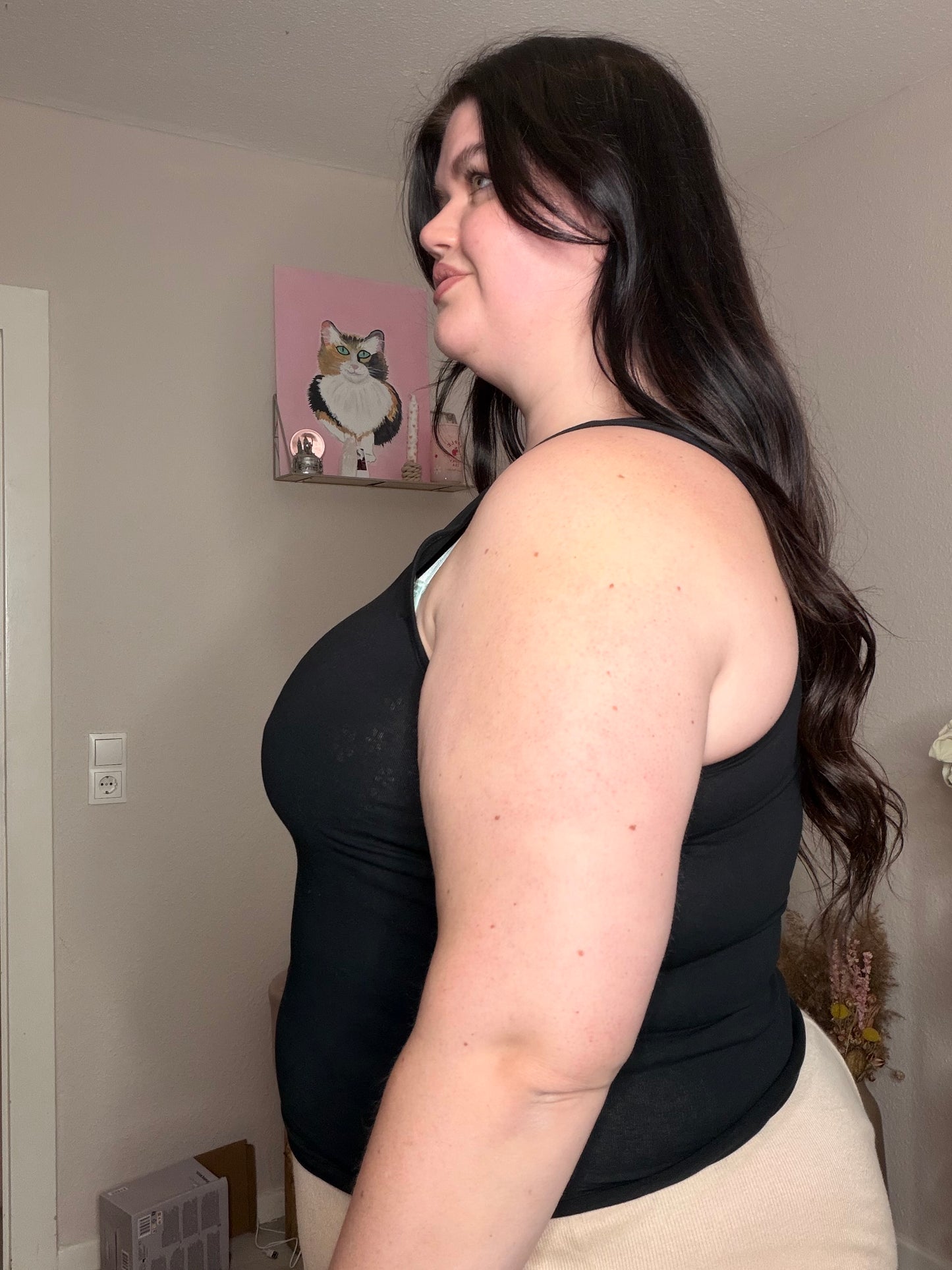 More female rage Racer back top