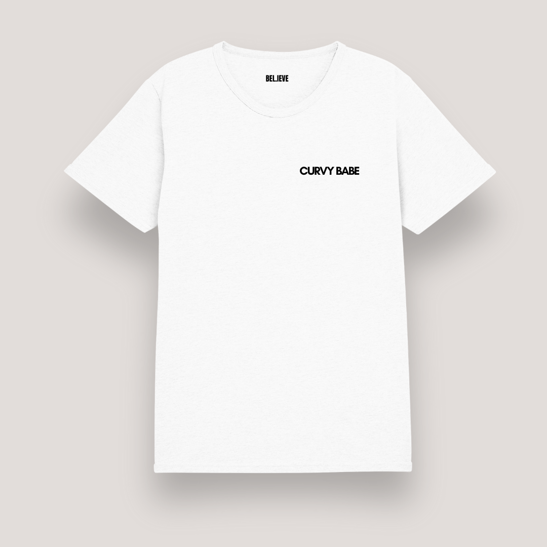 UNISEX T SHIRT CURVY BABE