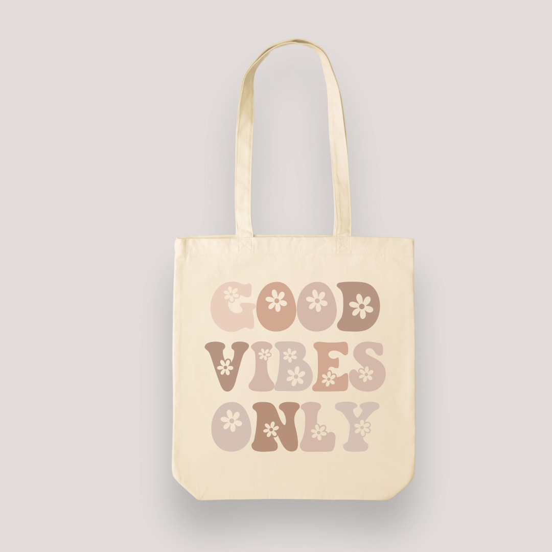 TOTE BAG GOOD VIBES ONLY