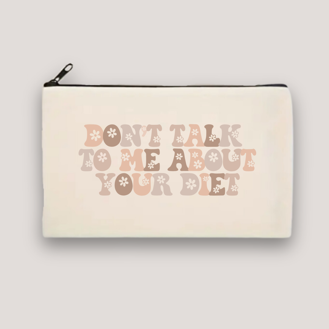 CANVAS COSMETIC BAG "DTTMAYD"