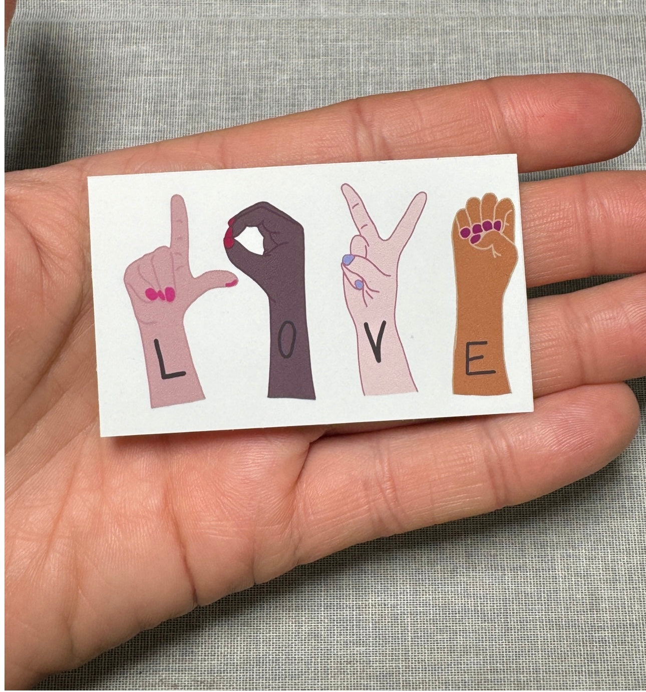 L.O.V.E Sticker