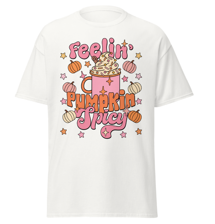 Feelin Pumpkin Spicy Unisex Shirt