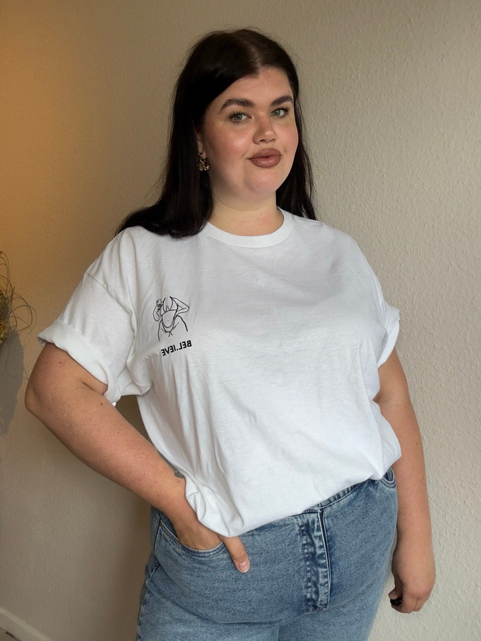 UNISEX T-SHIRT "THICK GIRL"