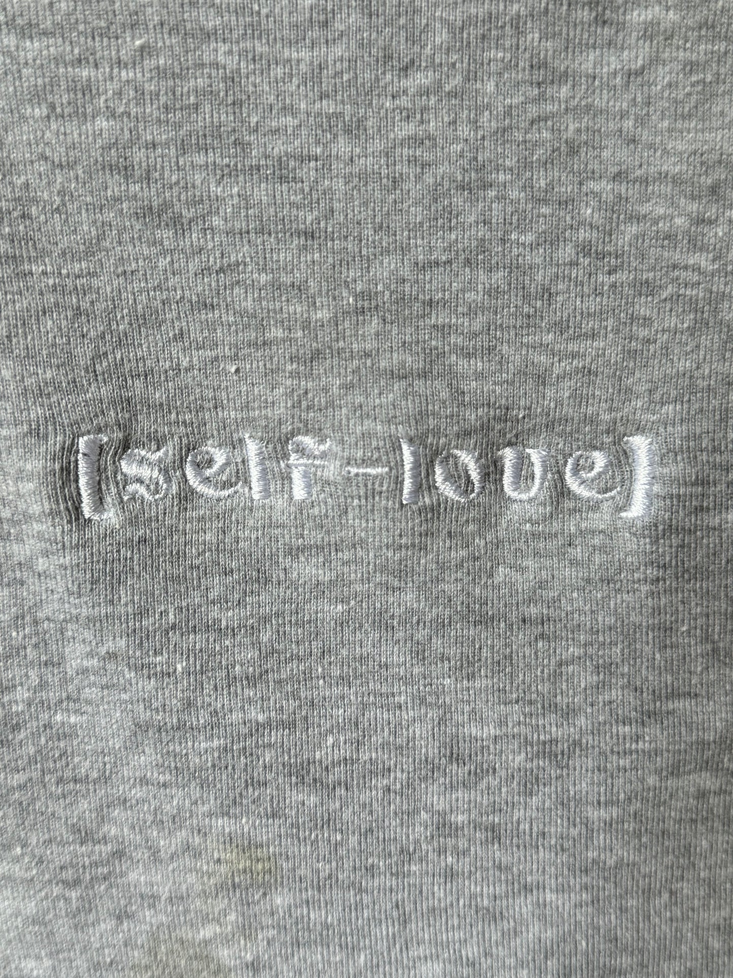 Self Love Embroidered Unisex garment-dyed sweatshirt