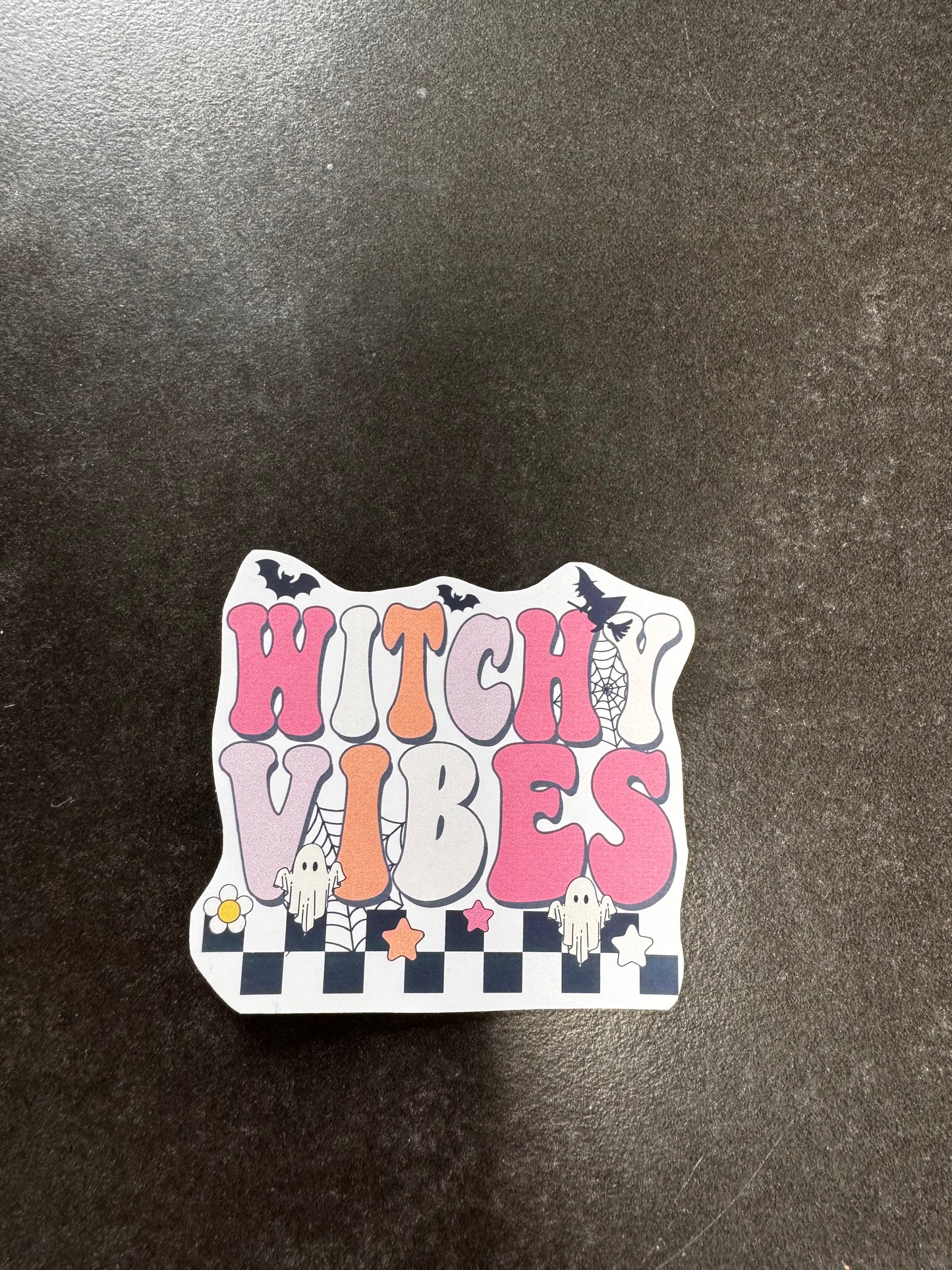 WITCHY VIBES HALLOWEEN STICKER