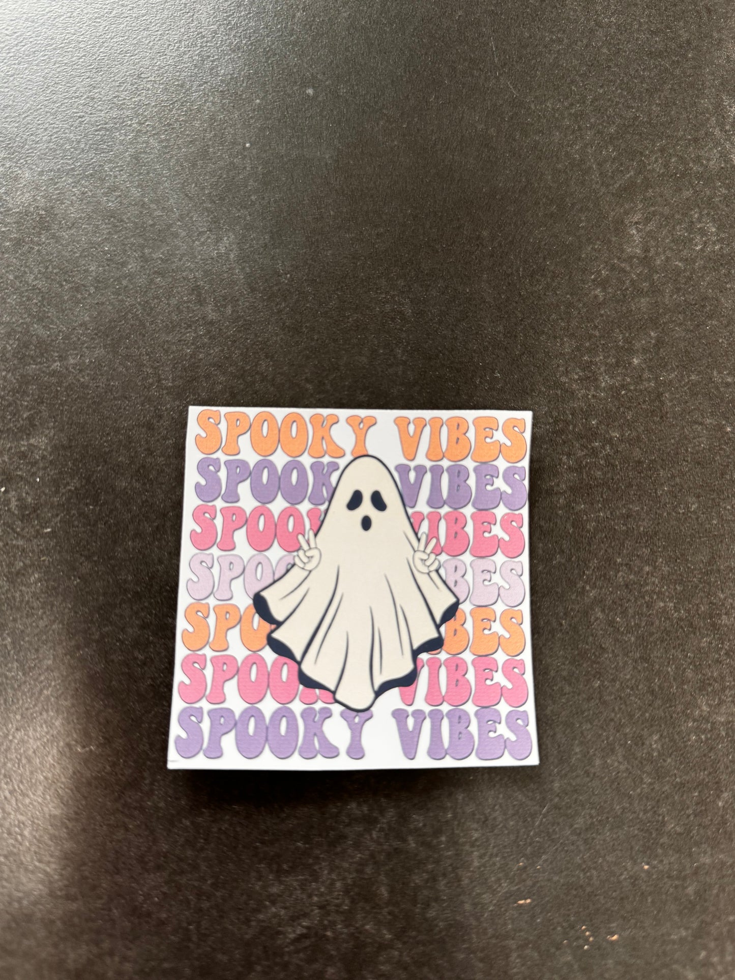 SPOOKY VIBES HALLOWEEN STICKER
