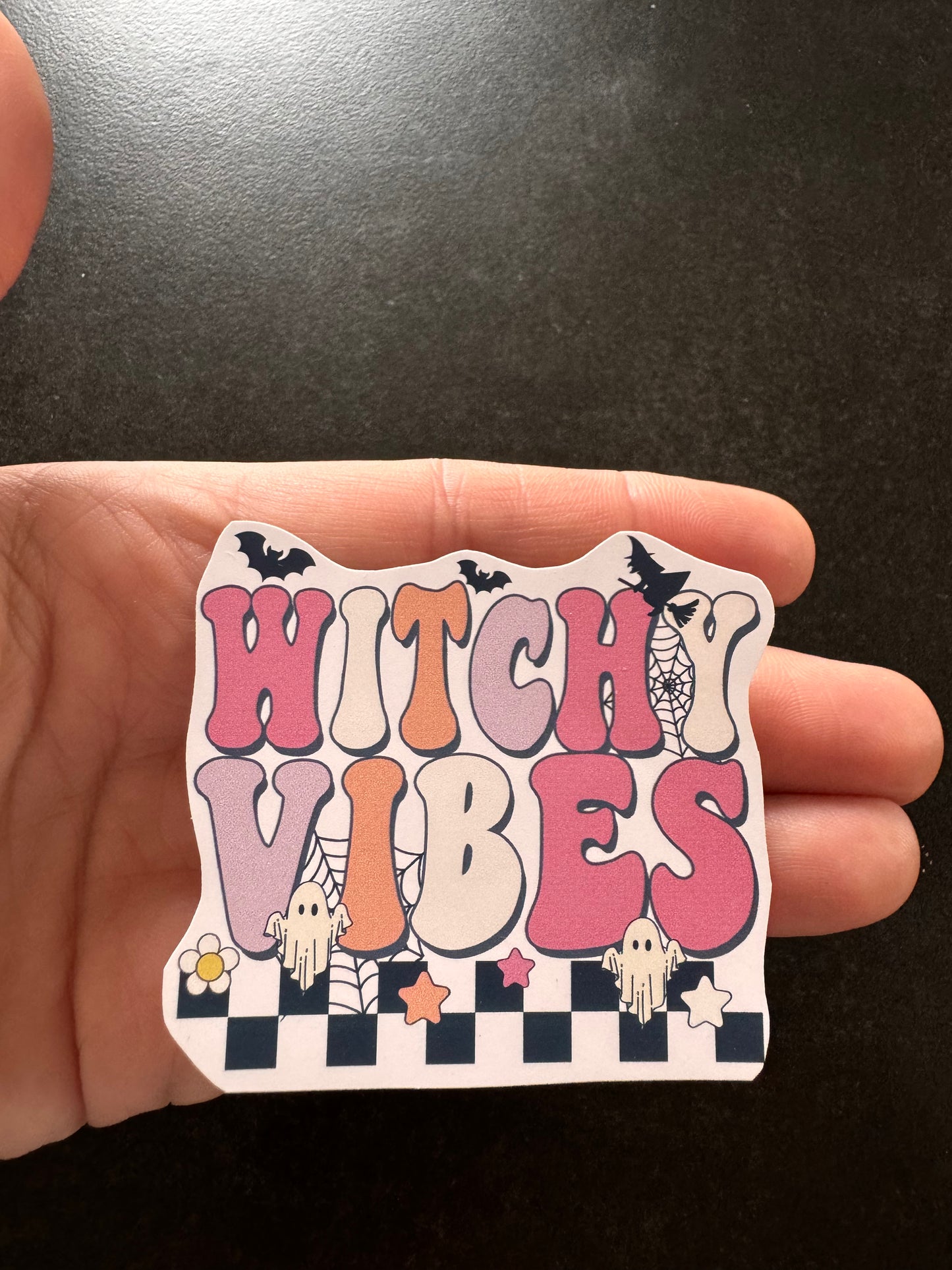 WITCHY VIBES HALLOWEEN STICKER