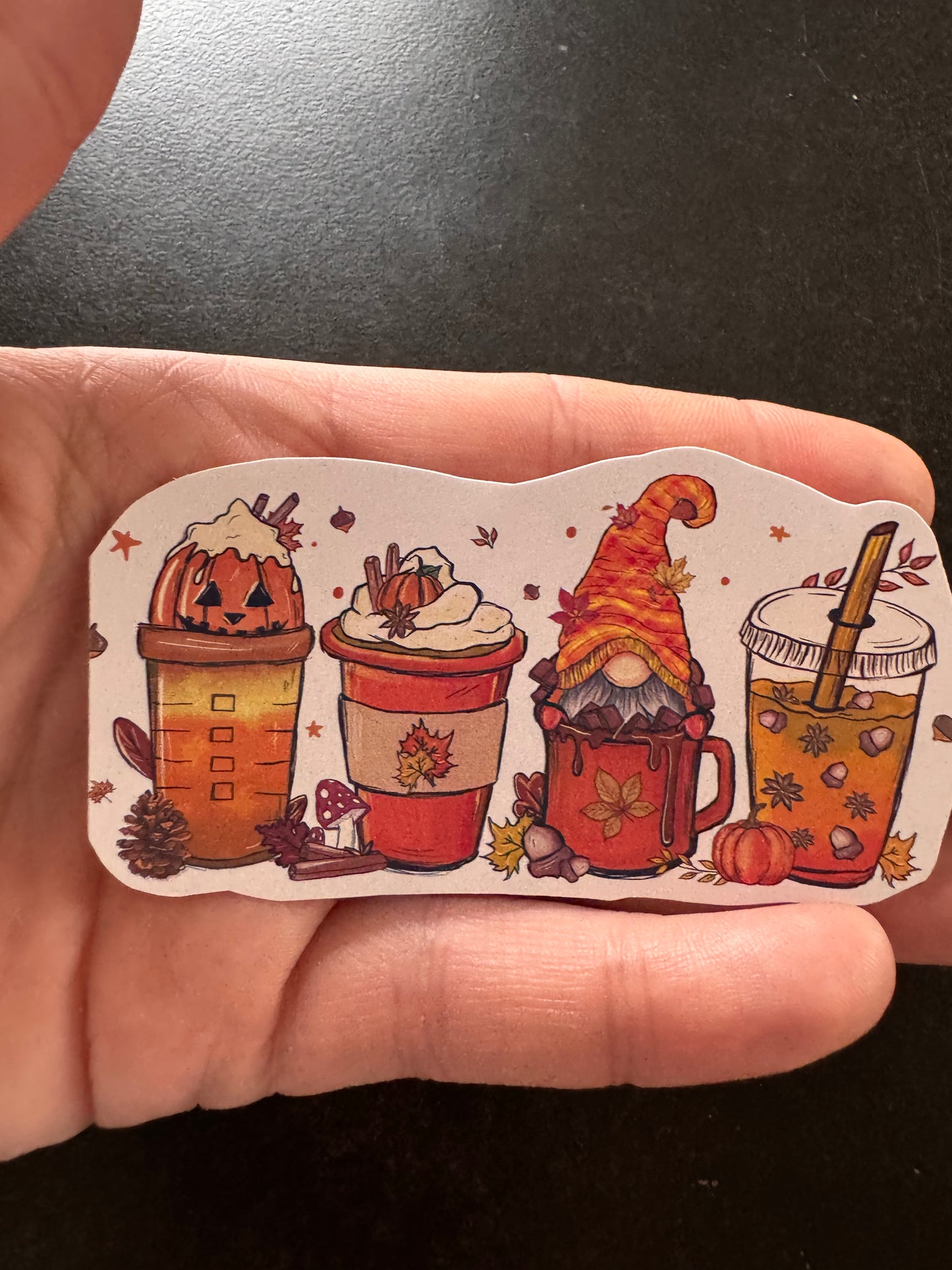 PSL & GNOME HALLOWEEN STICKER