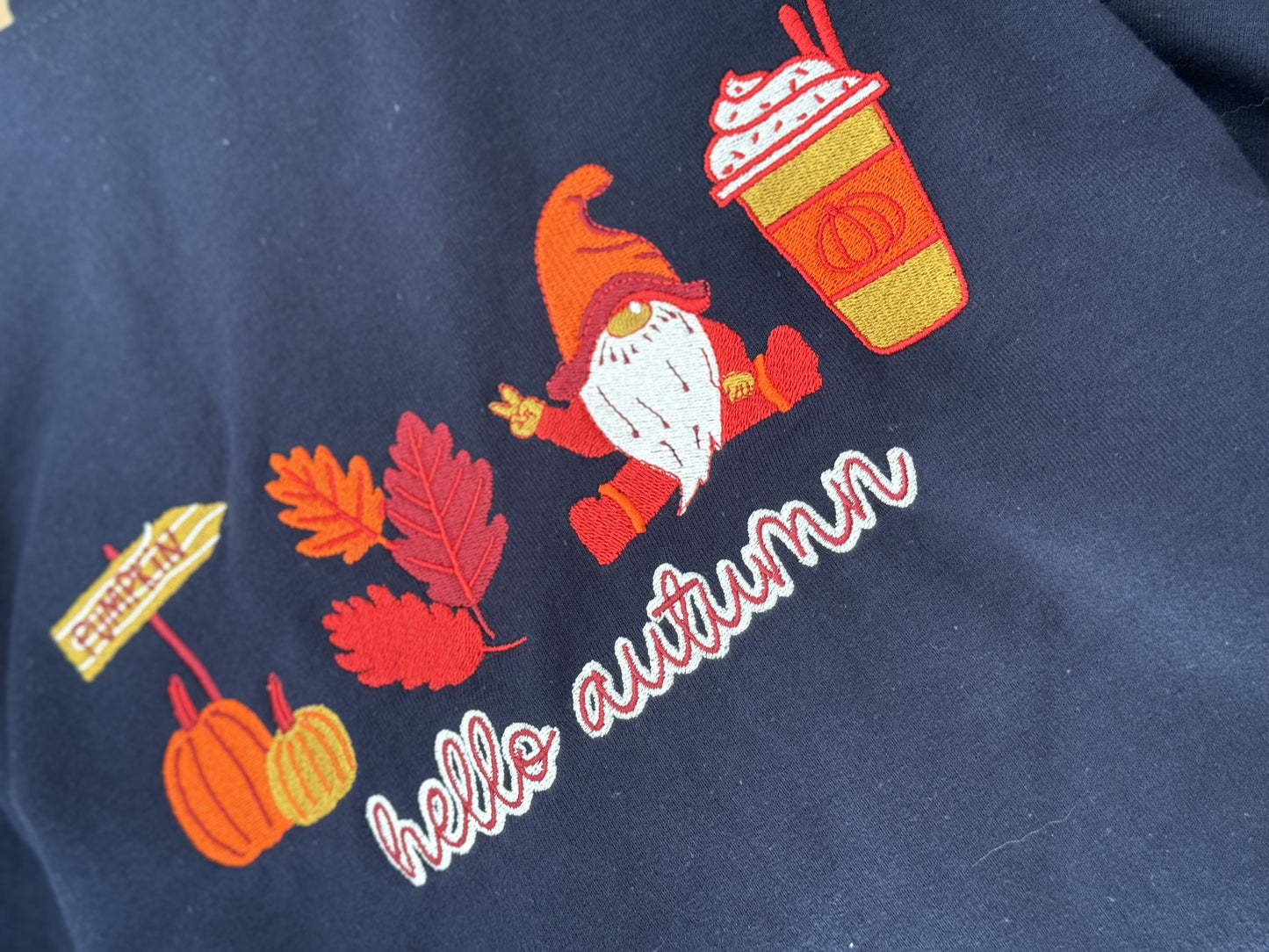 Pumpkin & Gnome Vibes Unisex Hoodie
