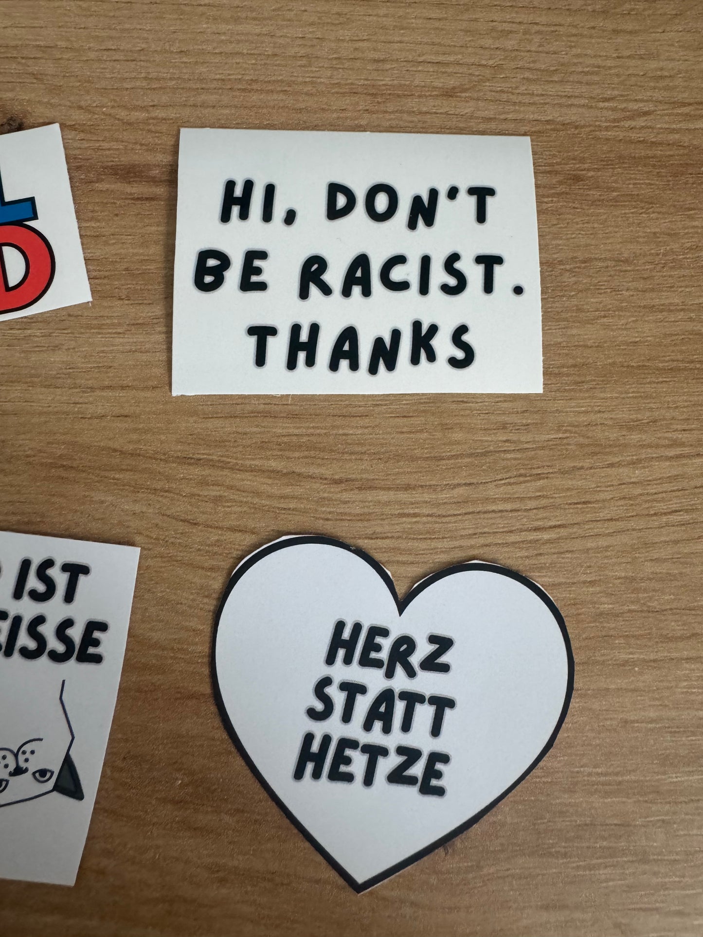 Anti Racism Sticker