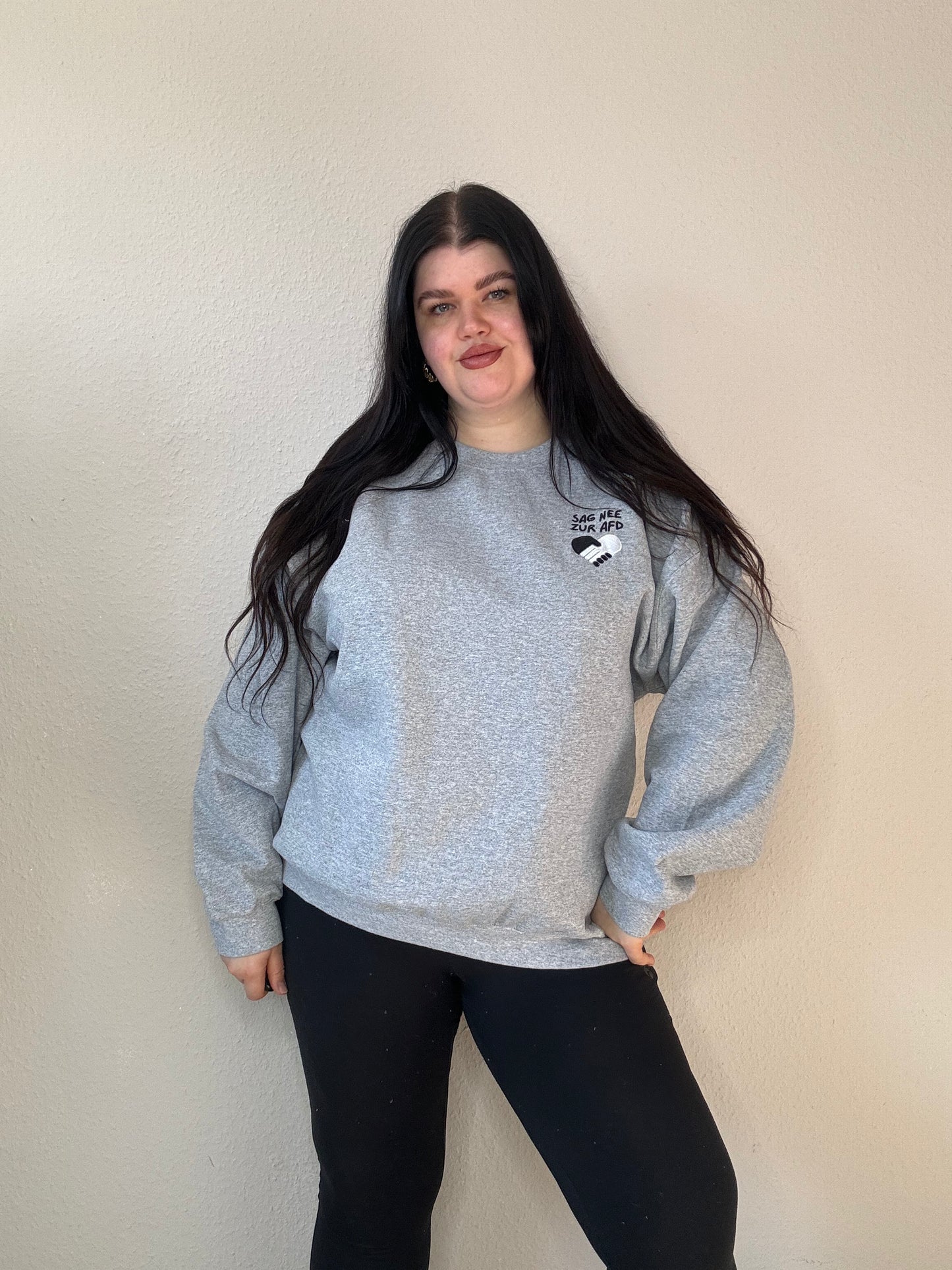 Sag nee zur Afd Unisex Sweatshirt