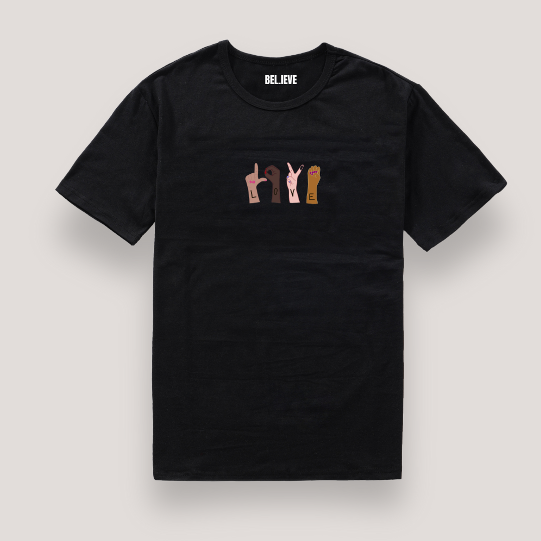 UNISEX T SHIRT L.O.V.E