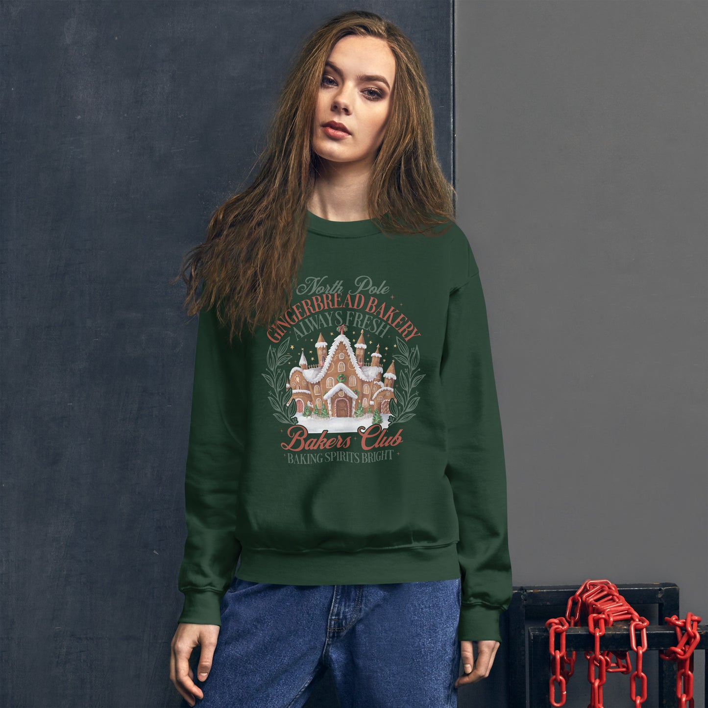 Christmas Baker Club Unisex Sweatshirt