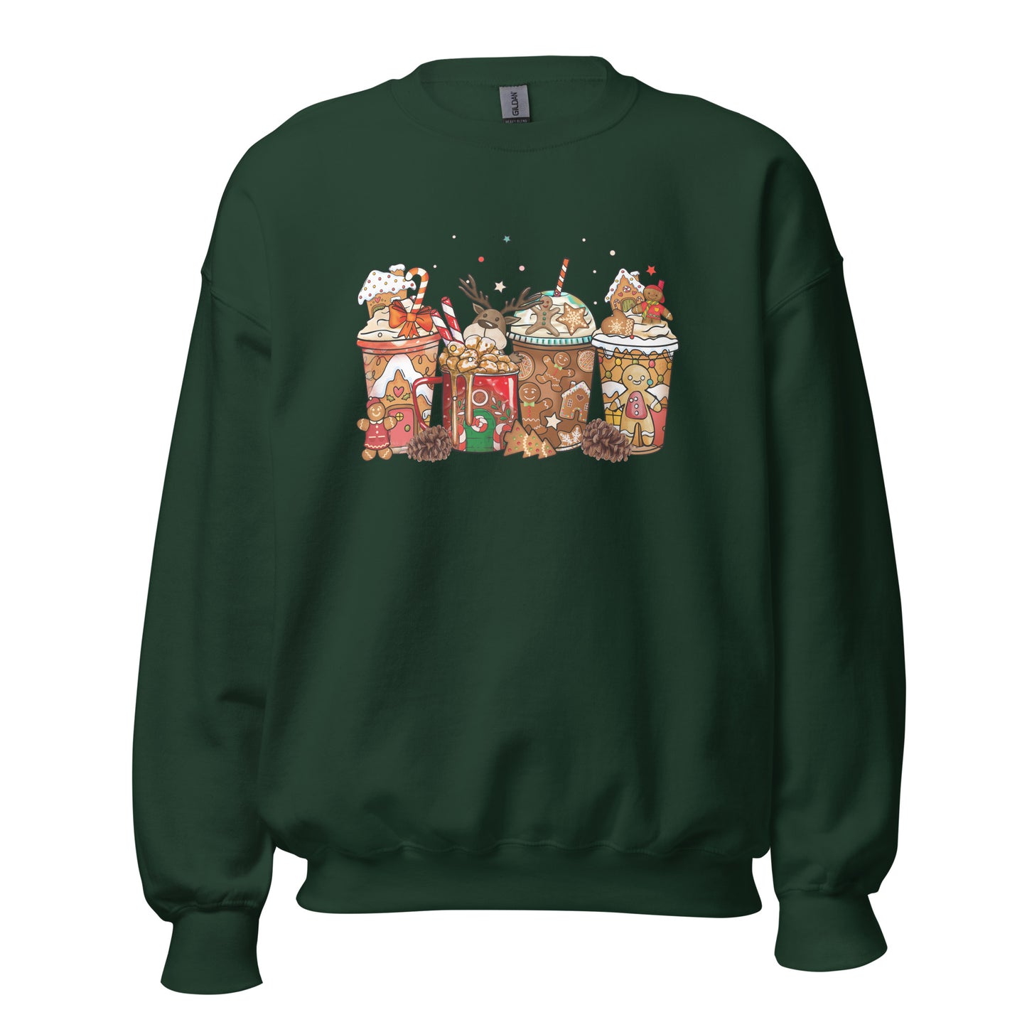 Christmas Drinks Unisex Sweatshirt