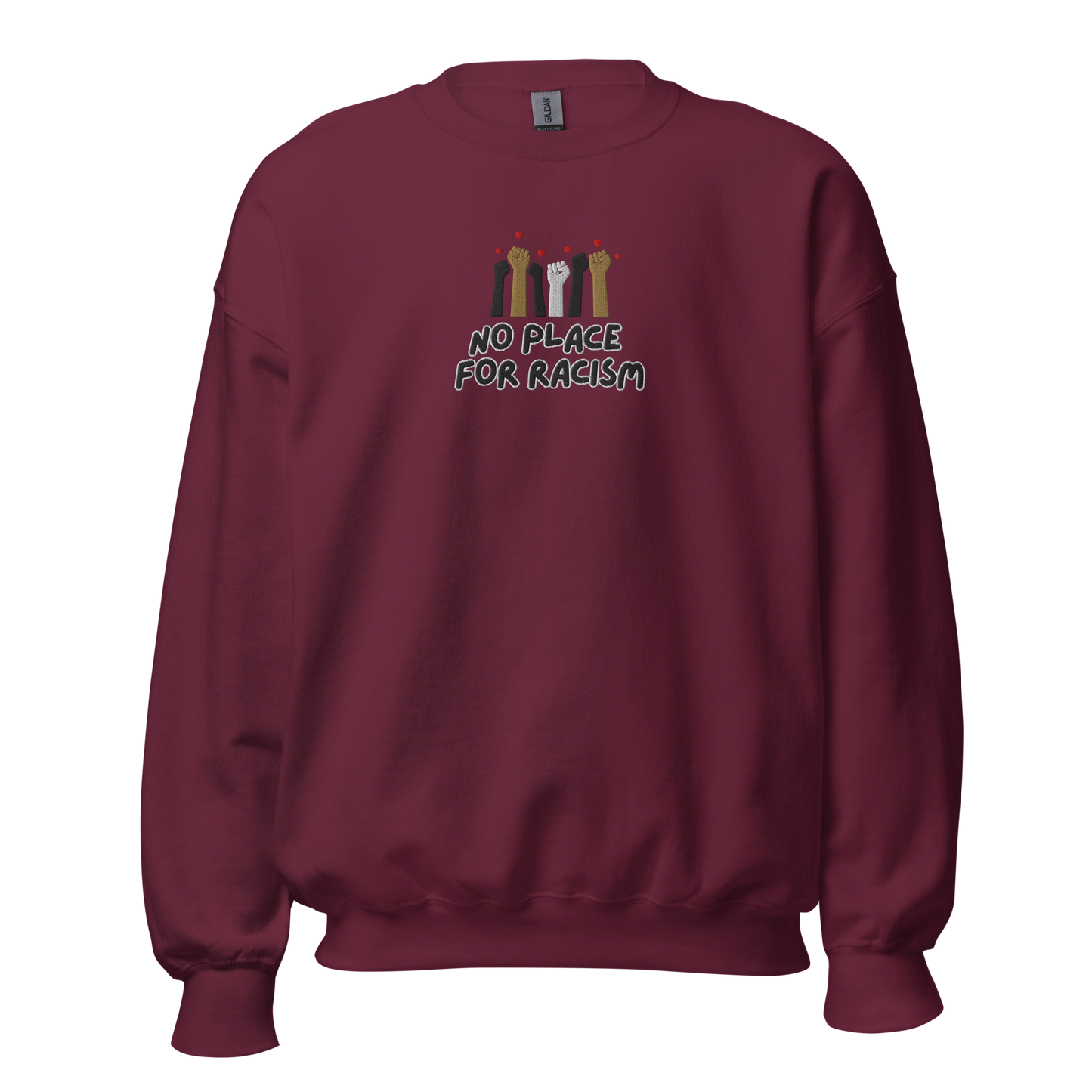 No Place for Racism Unisex Sweatshirt