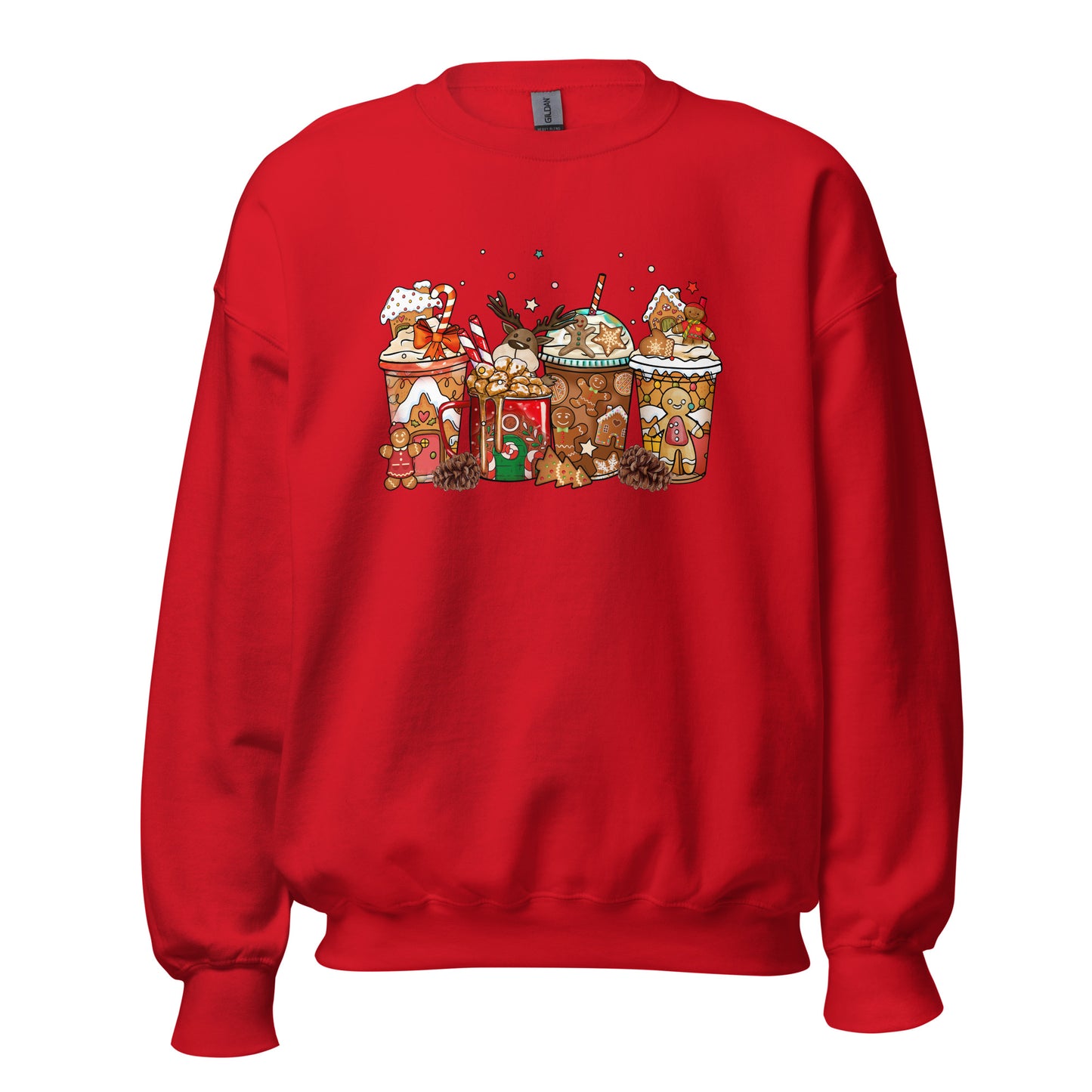 Christmas Drinks Unisex Sweatshirt