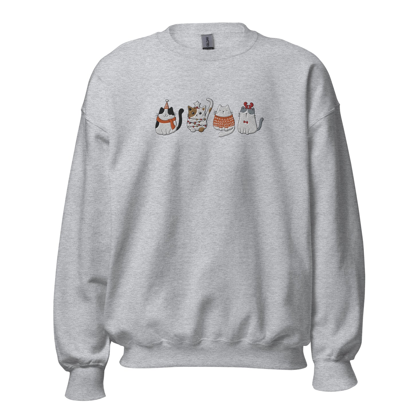 Christmas Cats Unisex Sweatshirt