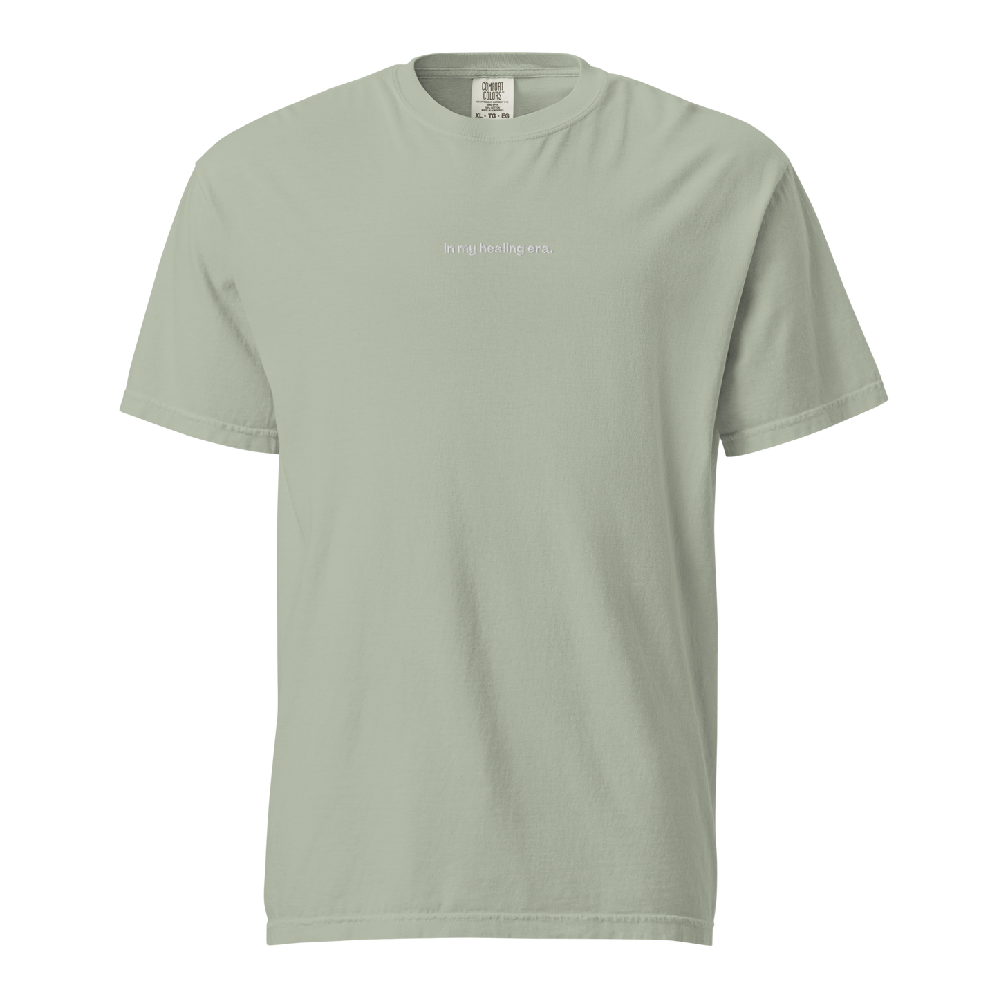 In my healing era Unisex garment-dyed heavyweight t-shirt