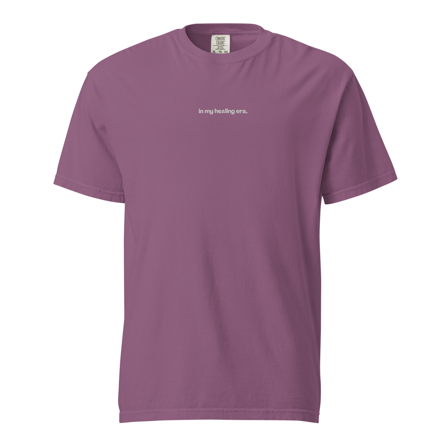 In my healing era Unisex garment-dyed heavyweight t-shirt
