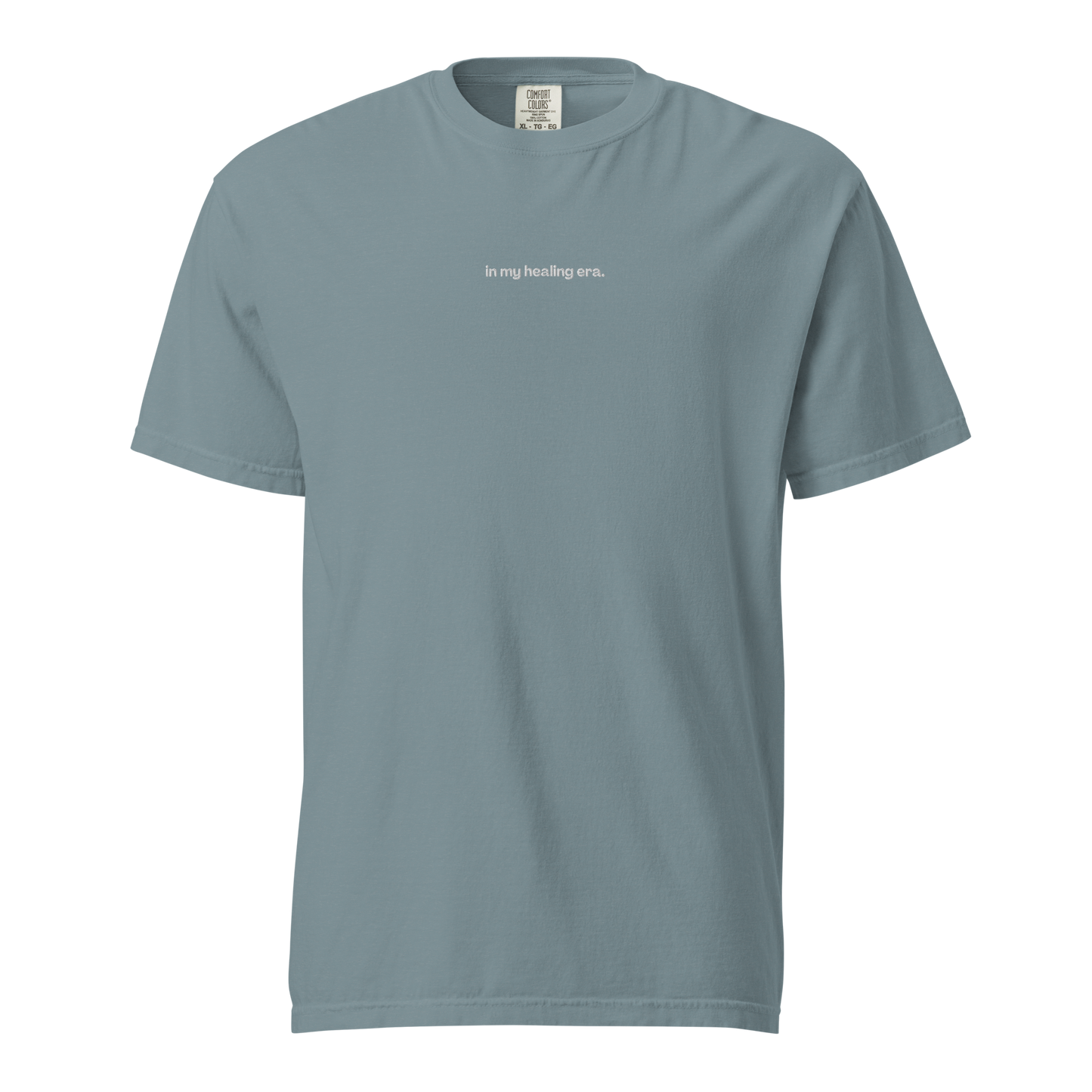 In my healing era Unisex garment-dyed heavyweight t-shirt