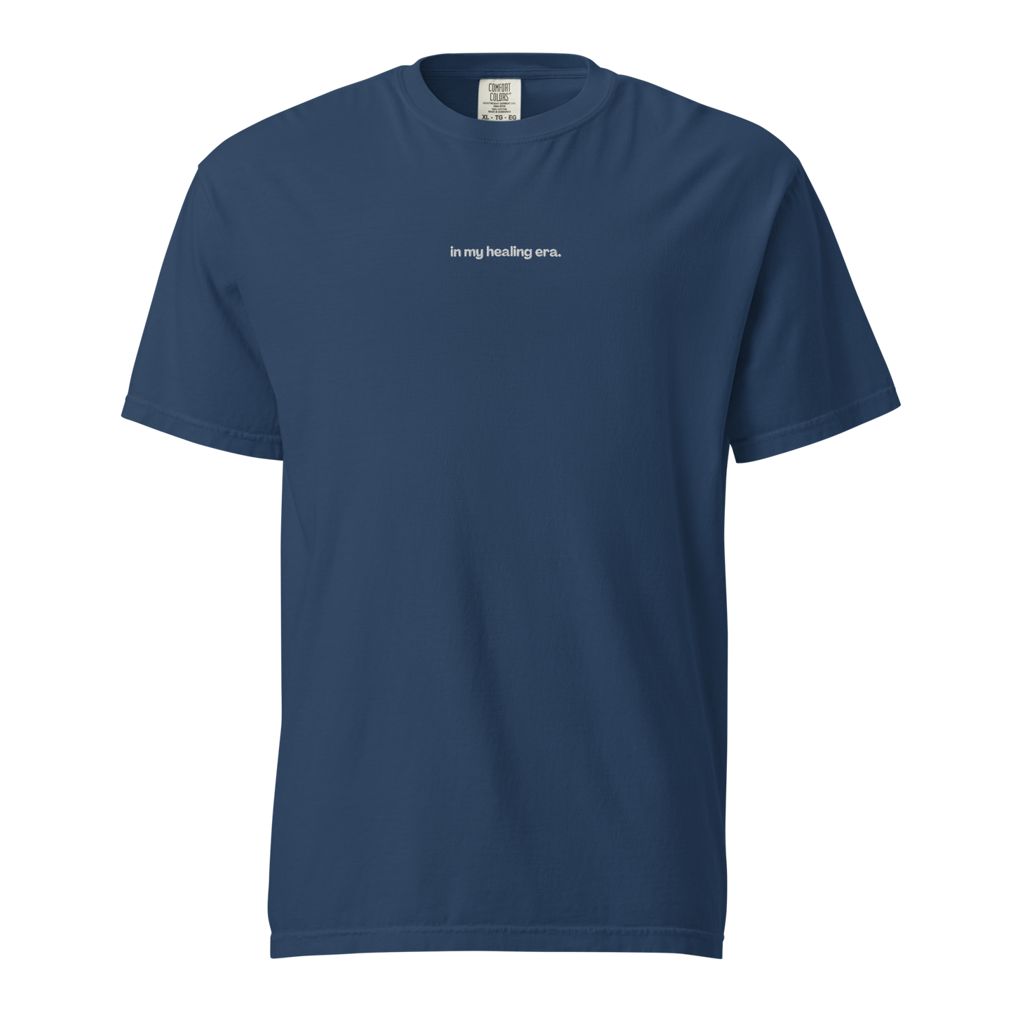 In my healing era Unisex garment-dyed heavyweight t-shirt