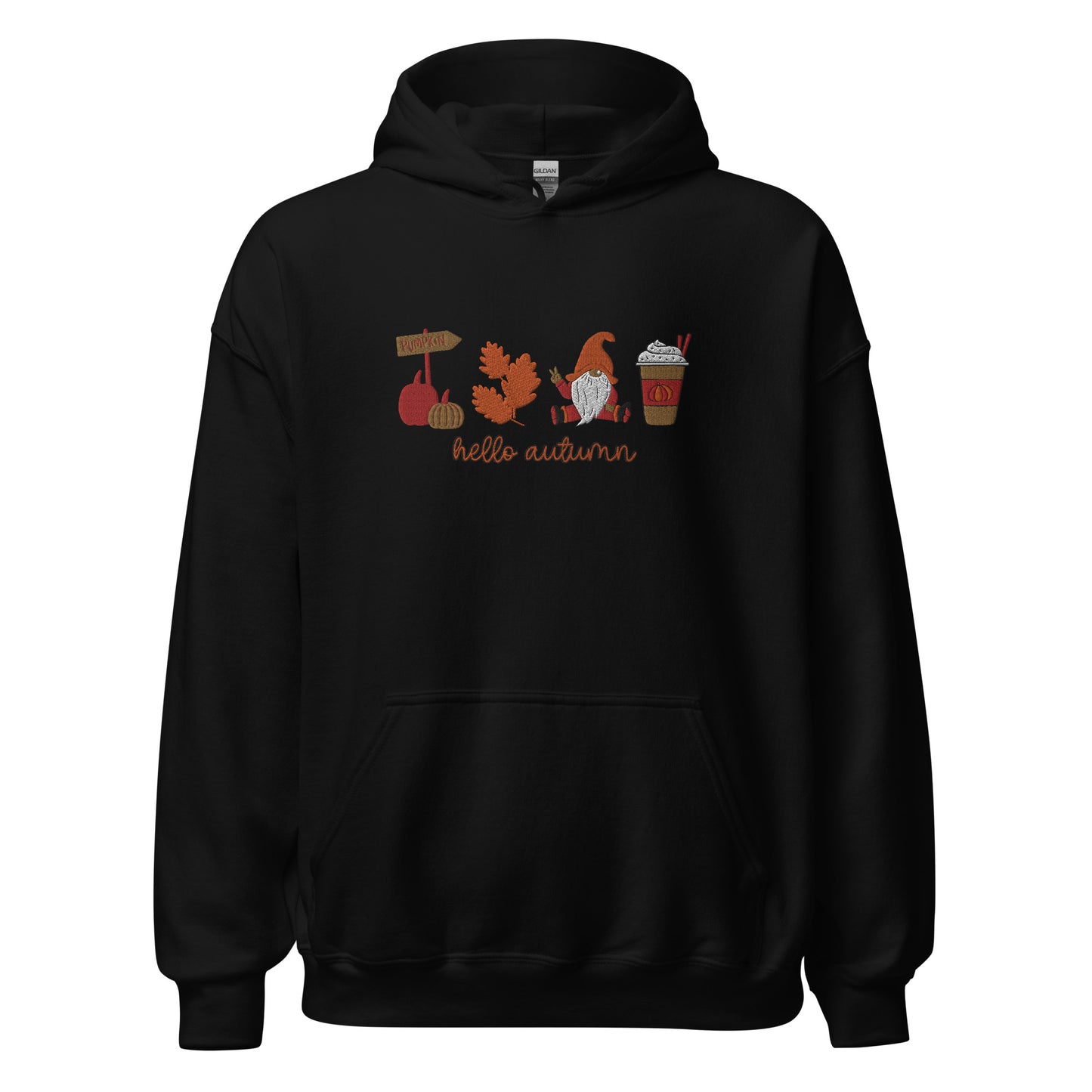 Pumpkin & Gnome Vibes Unisex Hoodie