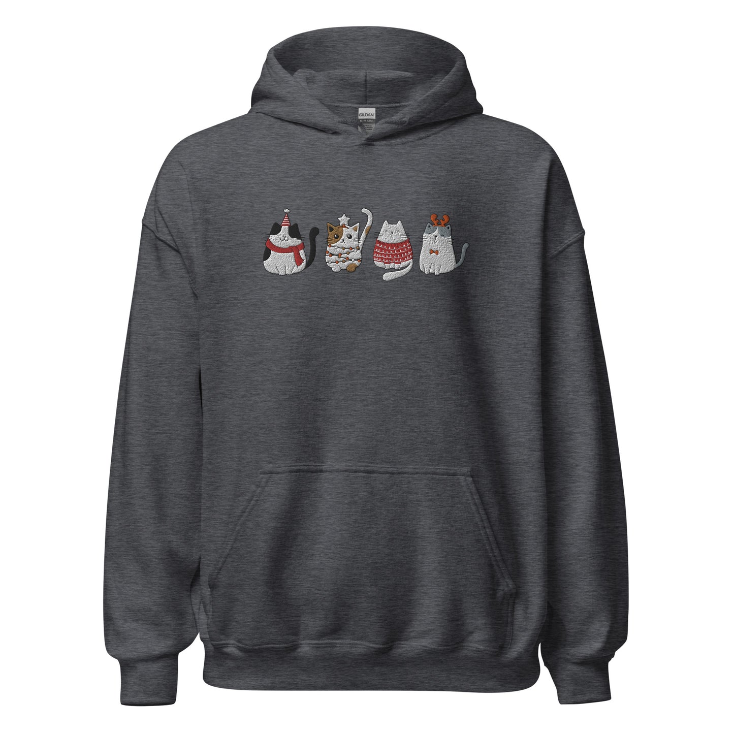 Christmas Cats Unisex Hoodie