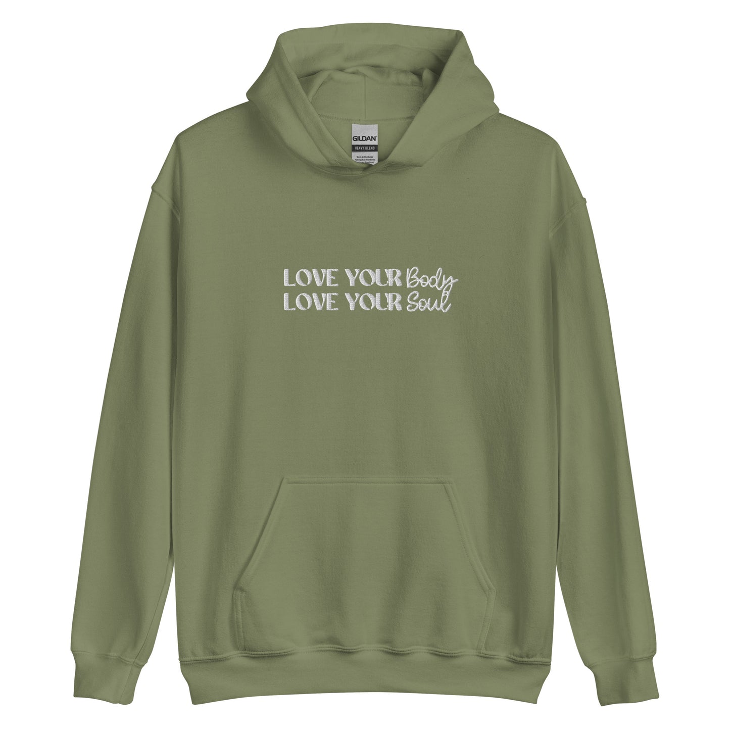 Love Your Body Love Your Soul Unisex Hoodie