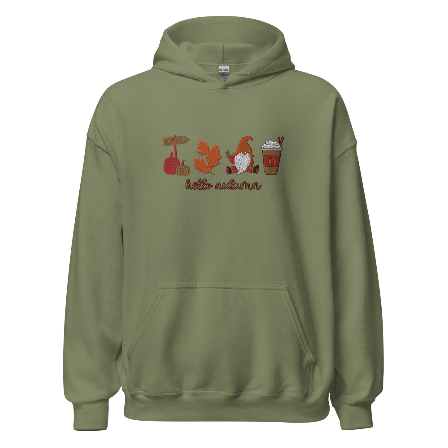 Pumpkin & Gnome Vibes Unisex Hoodie