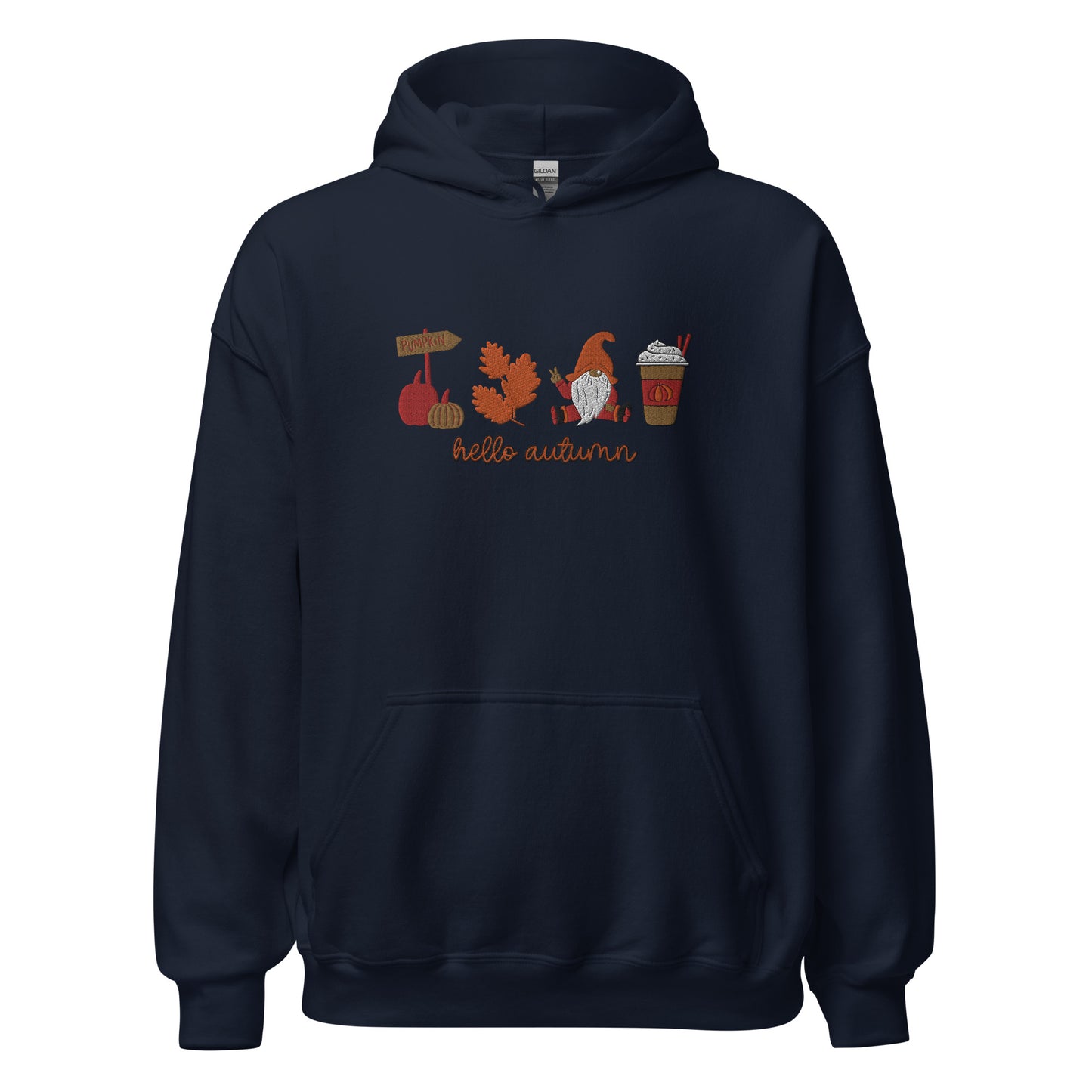 Pumpkin & Gnome Vibes Unisex Hoodie