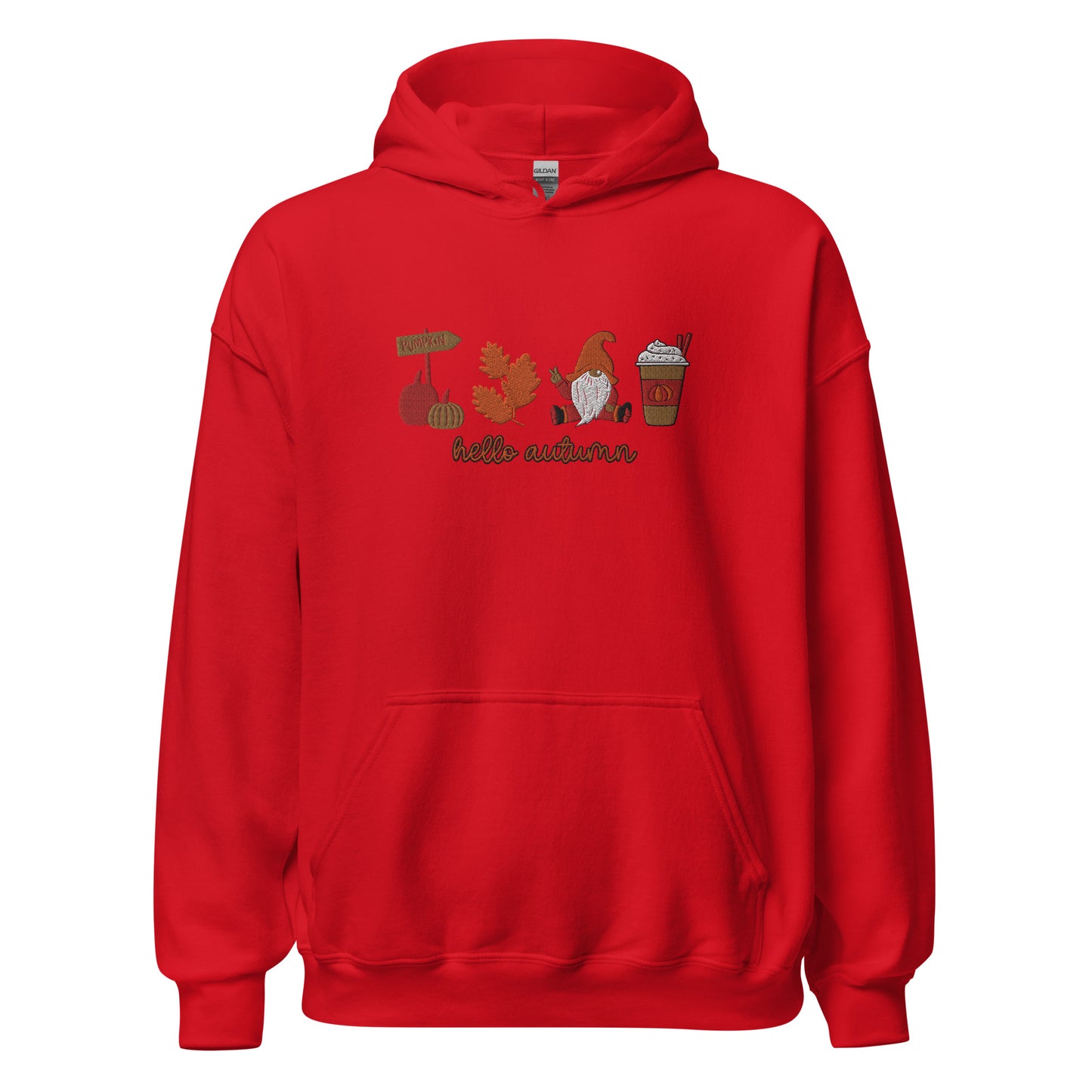 Pumpkin & Gnome Vibes Unisex Hoodie