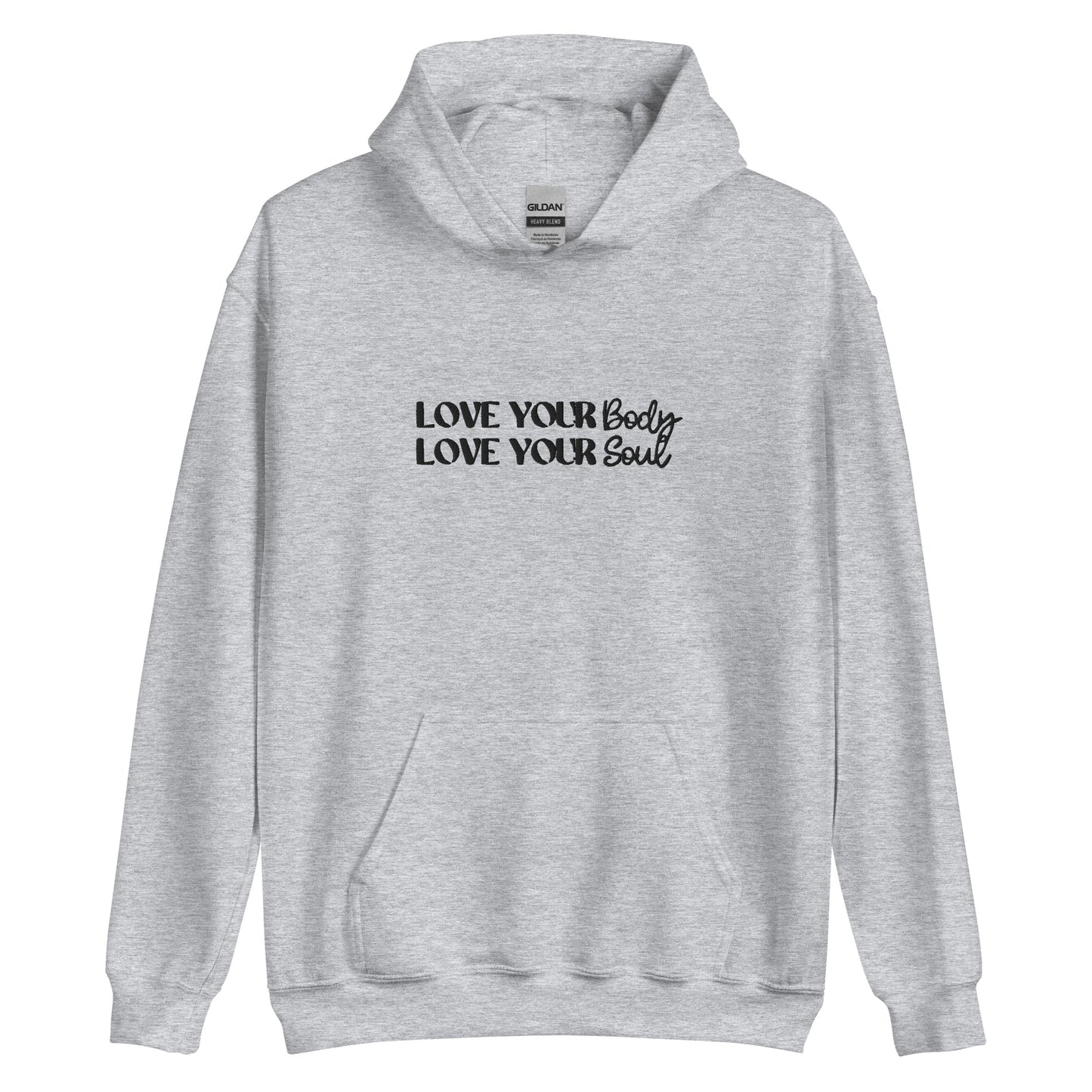 Love Your Body Love Your Soul Unisex Hoodie