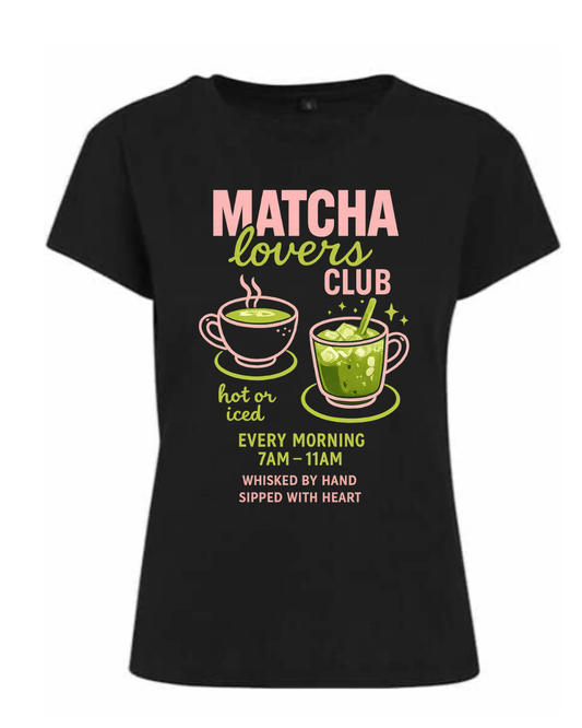 Matcha lovers club Ladies Shirt