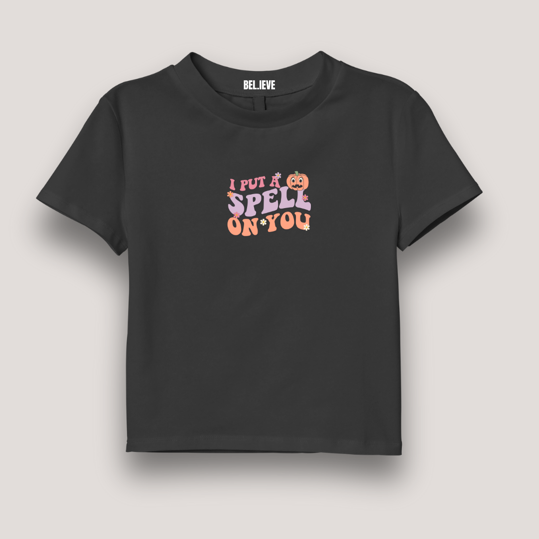 CROP SHIRT I PUT A SPELL ON YOU