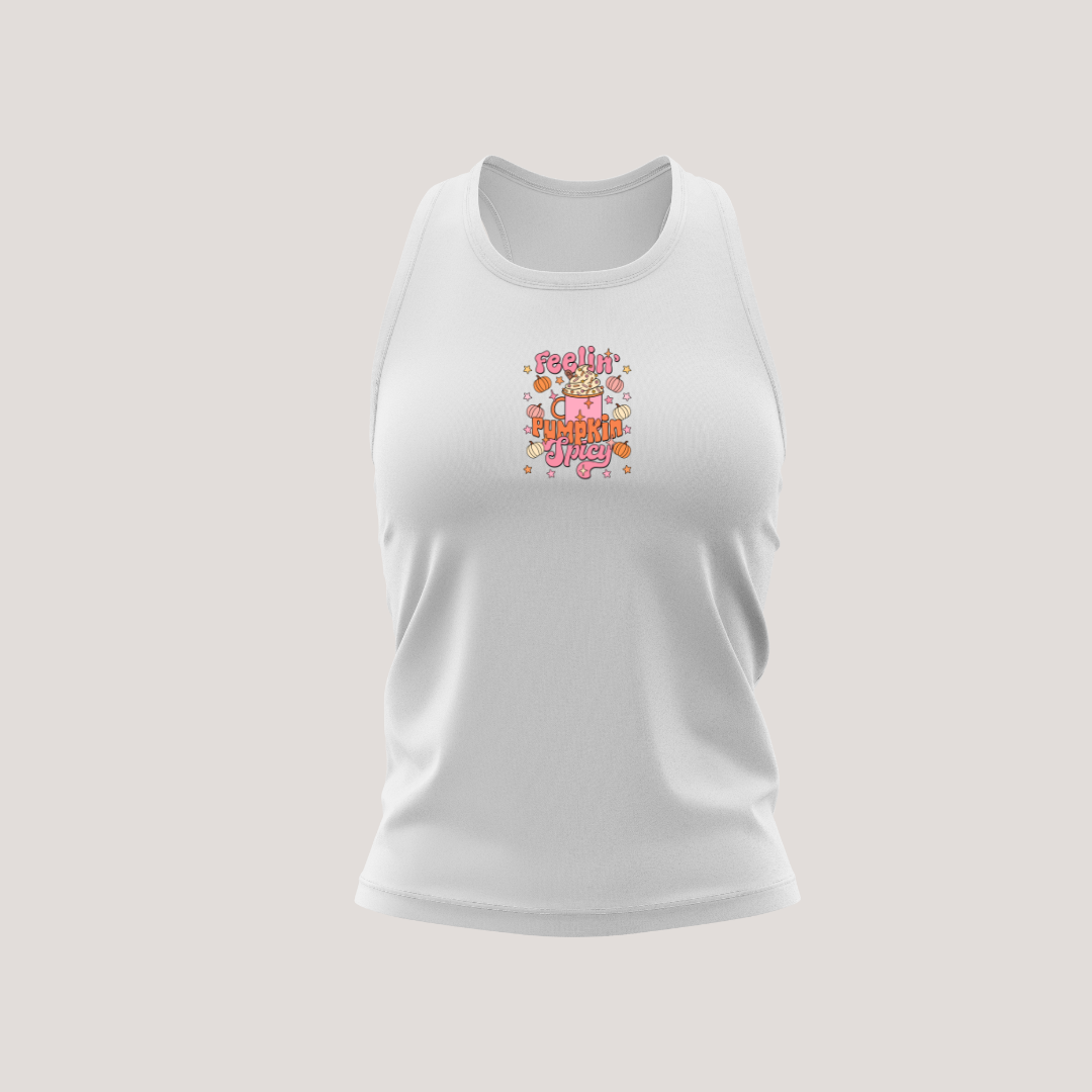 Ladies Tank Top Feeling Pumpkin Spicy