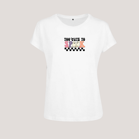 Ladies Shirt Too Cute To Speak