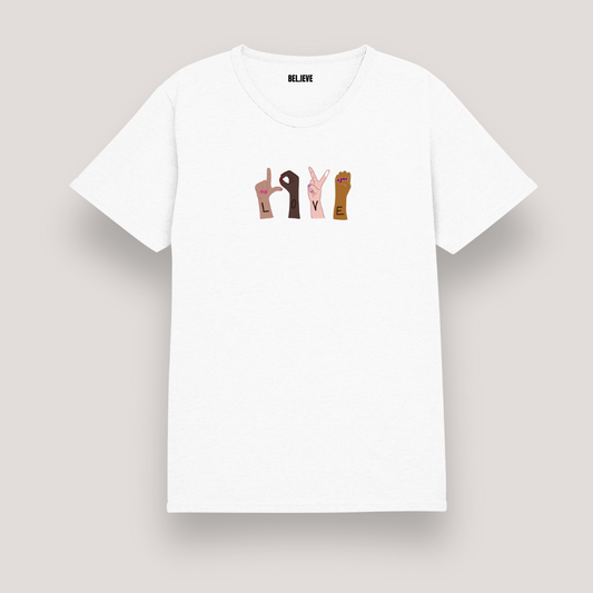 UNISEX T SHIRT L.O.V.E