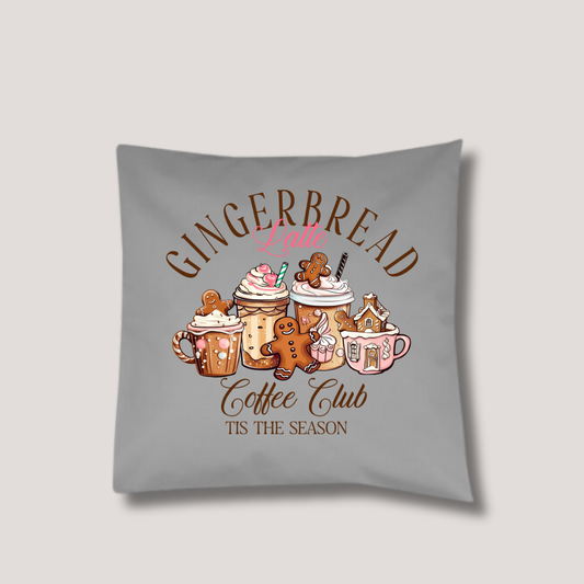 Gingerbread Coffee Latte Kissenhülle