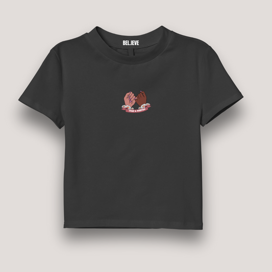 CROP SHIRT "THICK & THRIVING"
