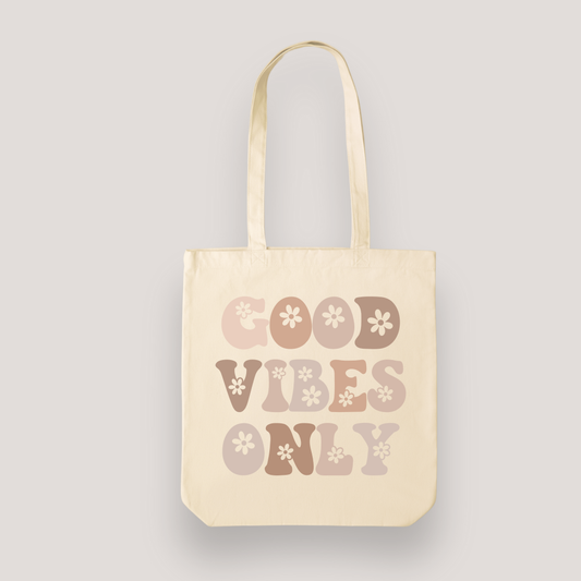 TOTE BAG GOOD VIBES ONLY