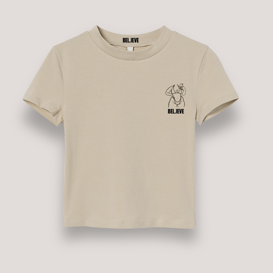 CROP SHIRT THICK GIRL