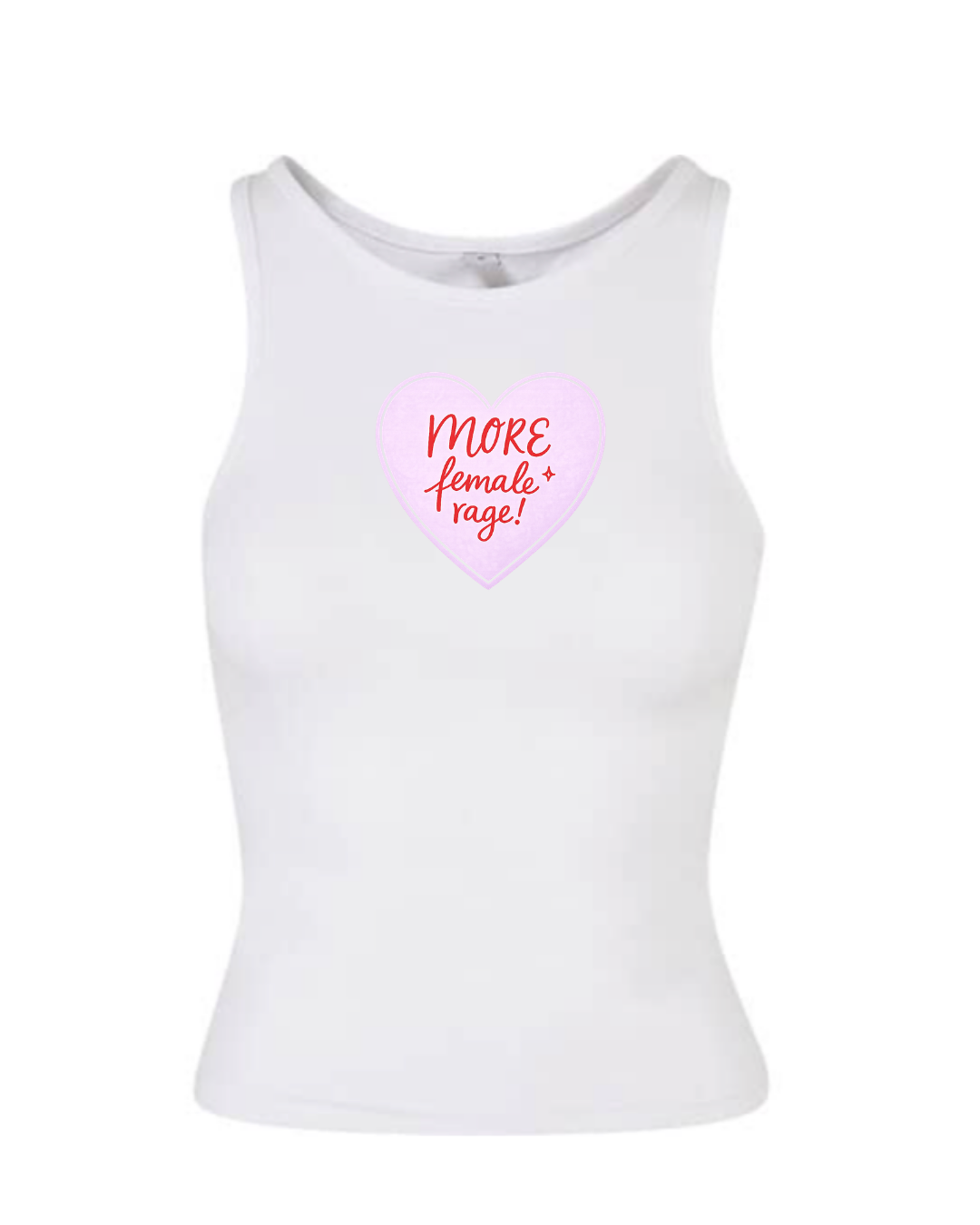 More female rage Racer back top