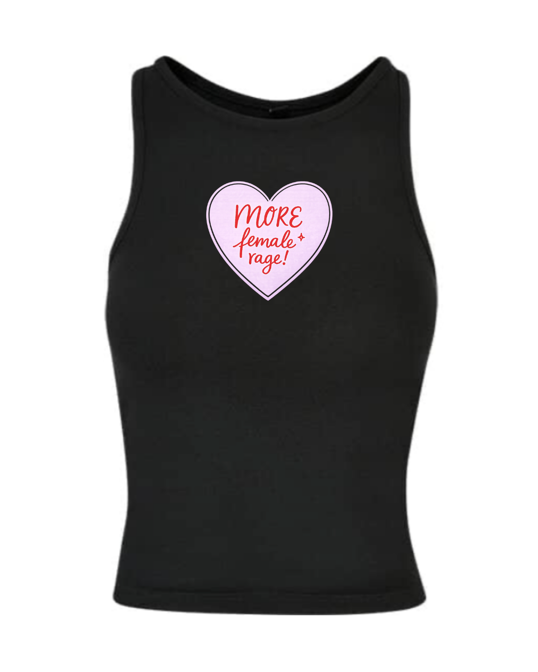 More female rage Racer back top