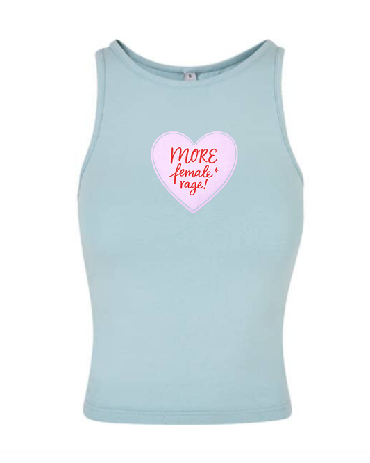 More female rage Racer back top